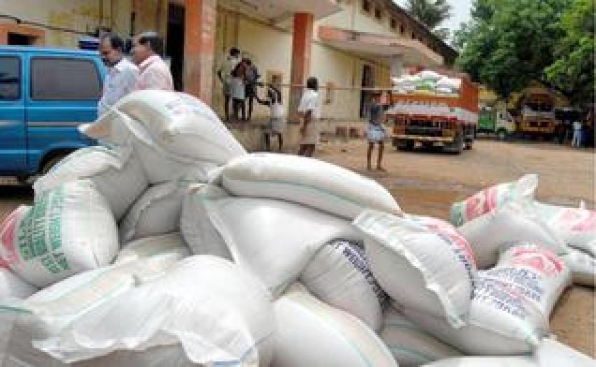 131 quintals of PDS rice seized; three held